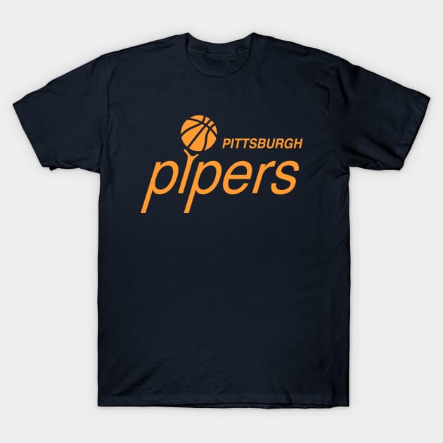 DEFUNCT - PITTSBURGH PIPERS T-Shirt by LocalZonly